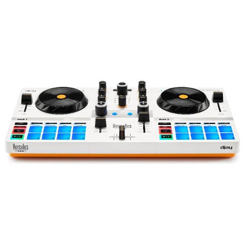 Hercules Controller disc jockey DJCONTROL Mix Ultra White