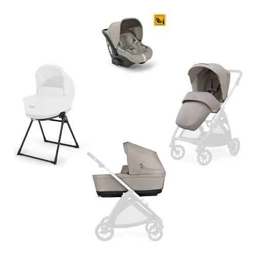 Inglesina Sistema modulare senza telaio System Quattro con Darwin ELECTA Battery beige AA51S0BTB