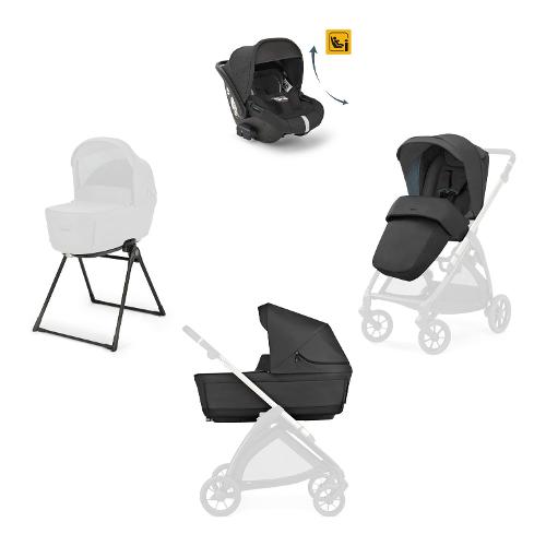 Inglesina Sistema modulare senza telaio System Quattro con Darwin Recline ELECTA Upper black AA52S0UPB