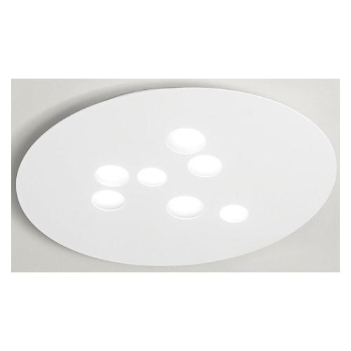 G.E.A. Luce Plafoniera LUNA PG Bianco (72,5x5x60cm) FLUPB3 7 luci - GX53 - Max 56W