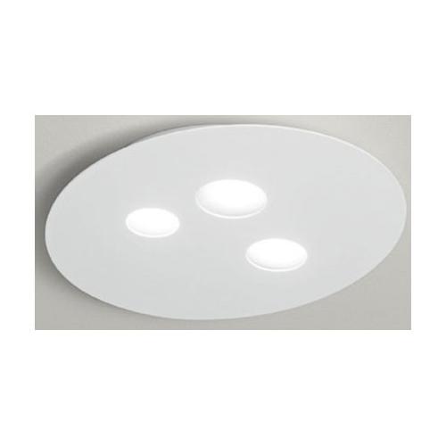 G.E.A. Luce Plafoniera LUNA PP Bianco (47,5x5x40cm) FLUPB1 3 luci - GX53 - Max 24W