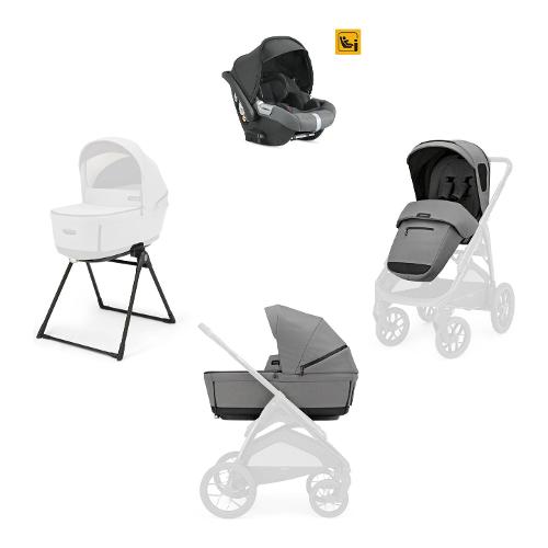 Inglesina Sistema modulare senza telaio System Quattro con Darwin APTICA XT Canyon grey AA71S0CNG