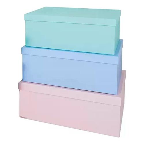 Lebez Scatola regalo PASTEL assortito (39x30x14 cm) 61802