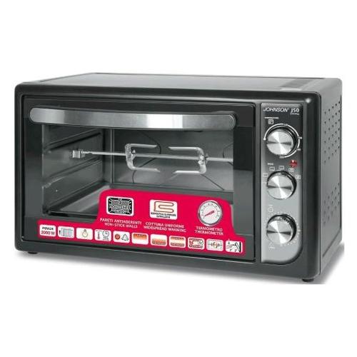 Johnson Forno elettrico SERIE J J50 Black e Silver 2000W