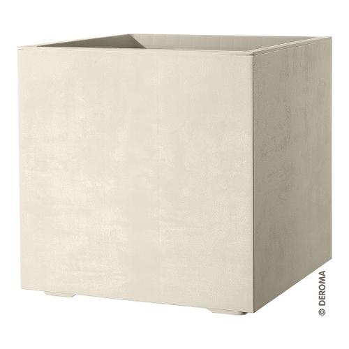 Deroma Fioriera quadra con riserva acqua (39x39x39 cm) MILLENNIUM Perla 9H81QSZ