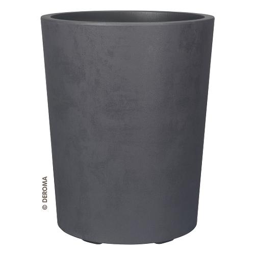 Deroma Vaso piante con riserva acqua MILLENNIUM antracite (43,5x53,5 cm) 9HA14SZ