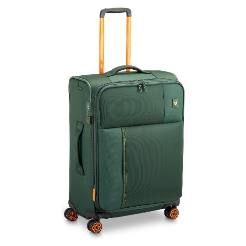 Roncato Trolley morbido espandibile 4 ruote (44x26x44 cm) MOVE verde mimetico 41535247