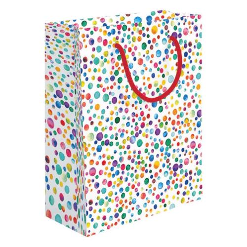Marpimar Shopper regalo (18,5x10x23 cm) Coriandoli Multicolor PLE123