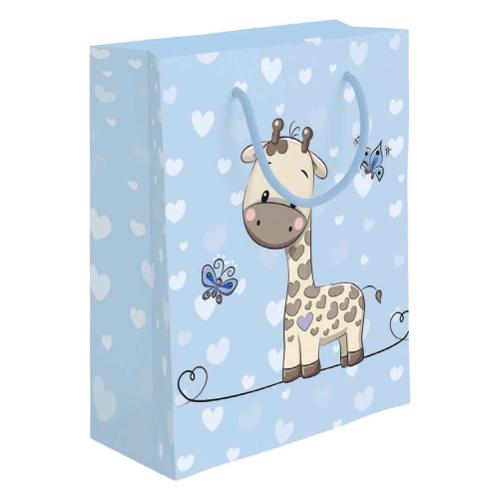 Marpimar Shopper regalo (18,5x10x23 cm) Boy Azzurro PLE102