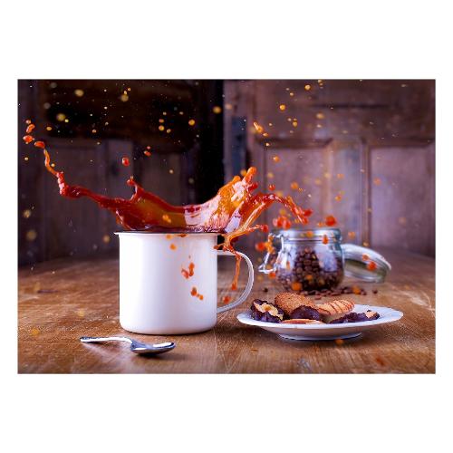Dozza COFFEE SPLASH 1973549 Stampa su tela (40x40cm) XCANVA40X40CS