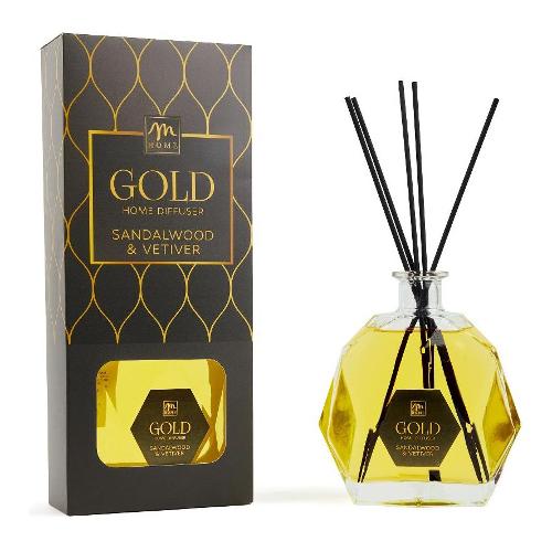 Mercury Profumatore a sticks (700ml) Sandalwood & Vetiver Esagonale GOLD 83985