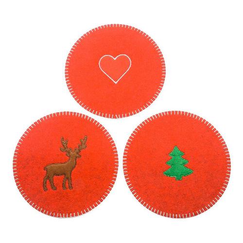 Mercury Sottopiatto natalizio (30 cm) CHRISTMAS assortito 62611