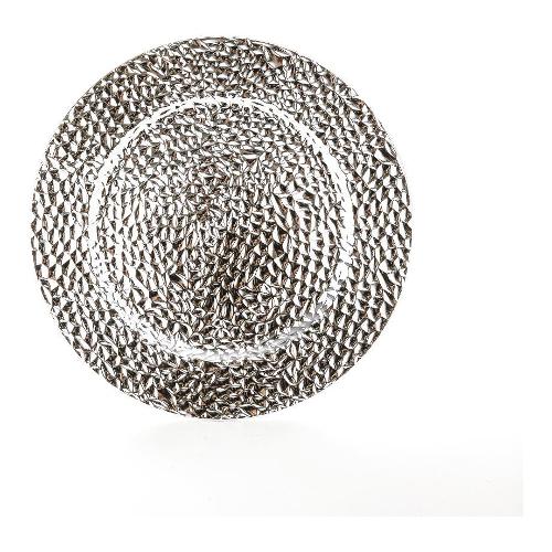 Mercury Sottopiatto natalizio (33 cm) CHRISTMAS Argento 89119