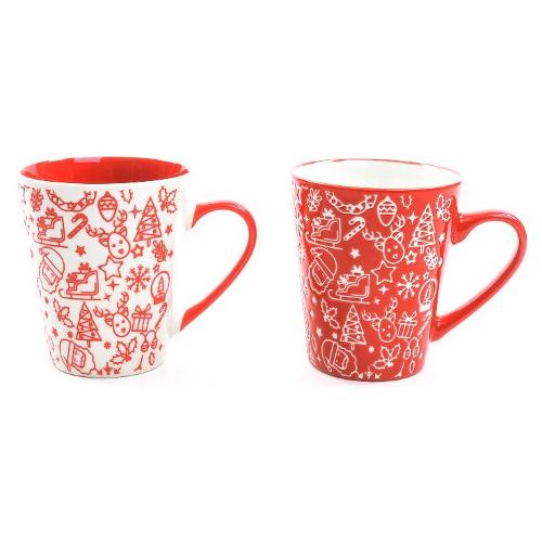 Mercury Tazza natalizia (320ml) Mug CHRISTMAS assortito 59017
