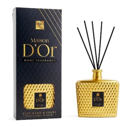 Mercury Profumatore a sticks (700ml) Pepe nero & Legni Diamante MAISON D'OR 83855