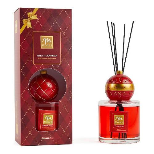 Mercury Profumatore a sticks (500ml) Mela & Cannella Pallina CHRISTMAS 83503
