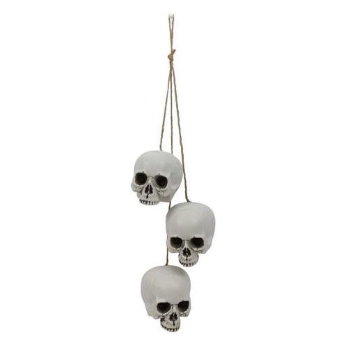 Due Esse Christmas Appendibile 3 Teschi 10 cm Decorazione Halloween XHW24004041
