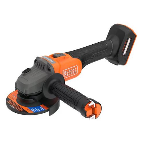 Black & Decker Smerigliatrice angolare batteria 18V Non inclusa POWERCONNECT Brushless BCG6L8N XJ