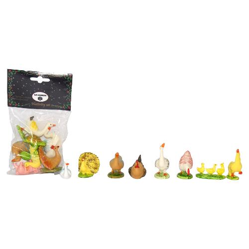 Euromarchi Animali Cortile 6Pz. G1 6