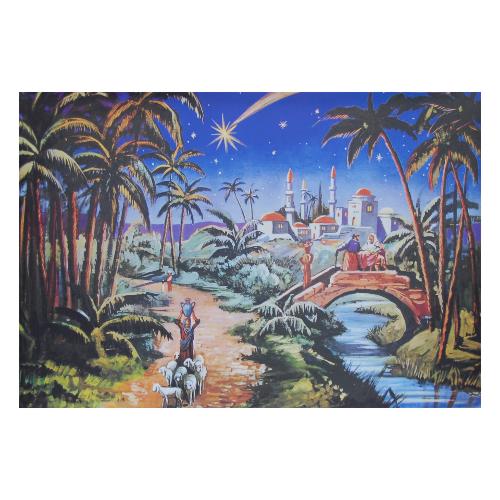 Euromarchi Fondale presepe Rotolo Fondale Presepe Assortito F172 100