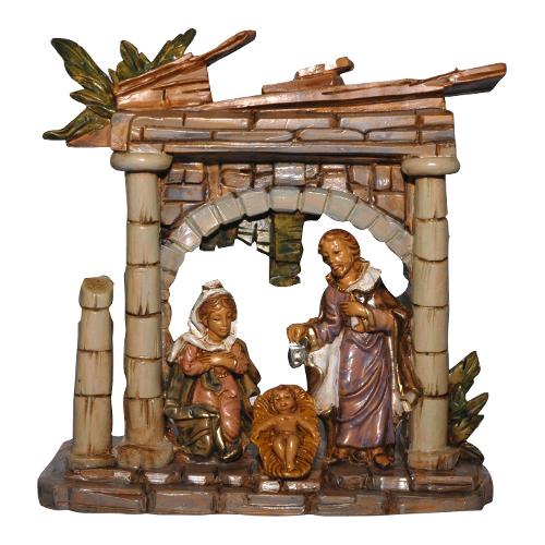 Euromarchi Capanna natività (15 cm) Gruppo Natività 00035