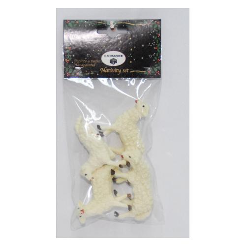 Euromarchi Pecore 4pz.per statue da cm.12 G01104 4