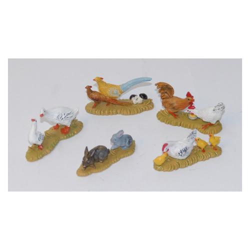 Euromarchi Statue Gruppi Animali 5pz G1250 5