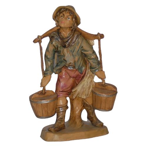 Euromarchi Pastore con secchi (16cm) Assortito 03218
