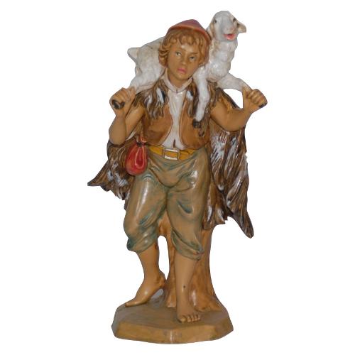 Euromarchi Pastore con pecora (16cm) Assortito 03209