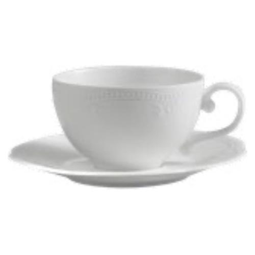 Fade Set tazzine caffè con piatto 6 pz (120ml) ALESSIA Bianco