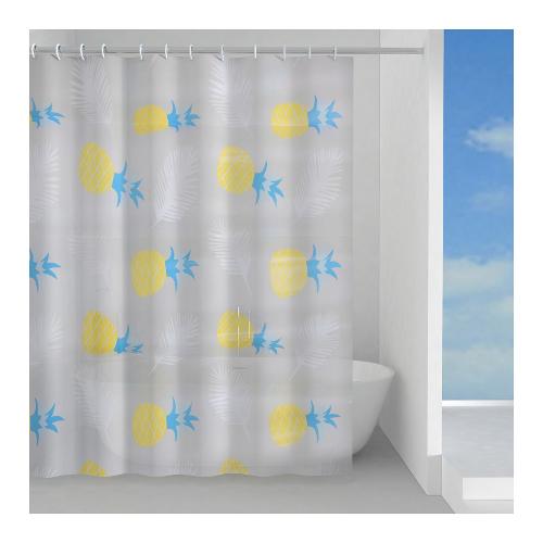 Gedy Tenda doccia in plastica TROPICAL (120x200 cm) Azzurro e Giallo TVI 13351230