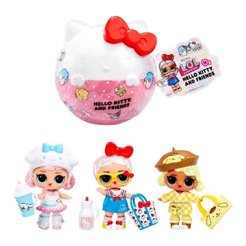Mga Bambola Loves Hello Kitty Friends Tots (9cm) LOL SURPRISE Assortito 523857