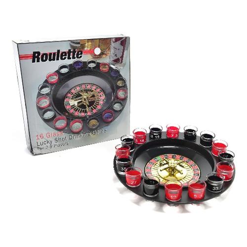 Mercury Set liquore 16 pz Roulette GIOCO DRINK 16990
