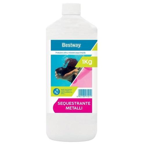 Bestway Sequestrante metalli piscine flacone 1 kg 59029 6