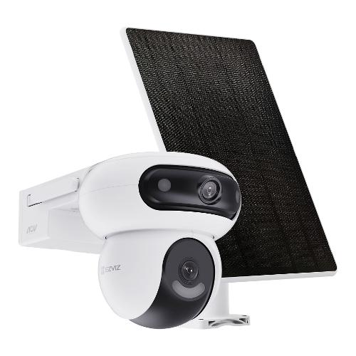 Ezviz Videocamera sorveglianza HB90 con Solar Panel White e Black 303103363 QHD 2560x1440