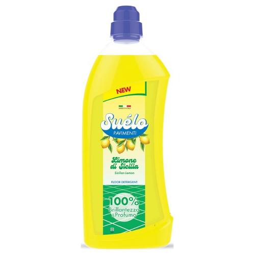 Suèlo Detergente pavimenti flacone 1,0 lt Limone di Sicilia SU9020