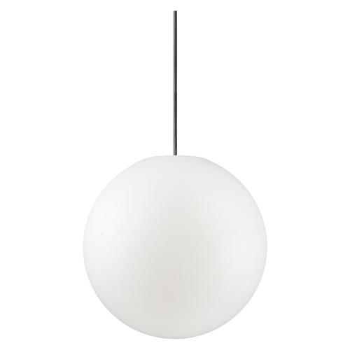 Ideal Lux Sospensione da esterno SOLE sp1 d30 Bianco (30x121cm) 135991 1 luce - E27 - Max 42W