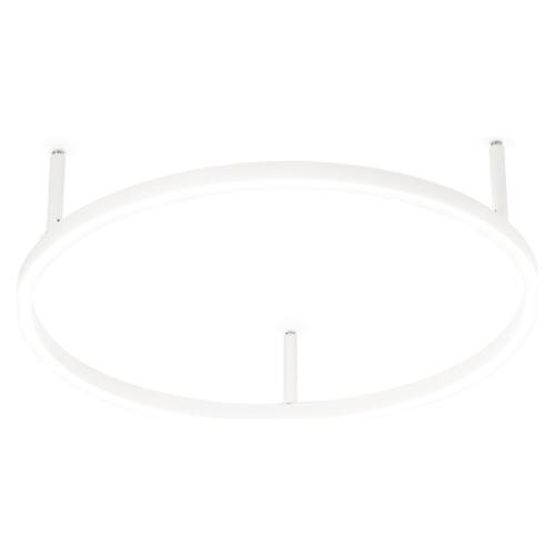 Ideal Lux Plafoniera ORACLE SLIM pl d050 round 3000k on off Bianco (7x50cm) 265971 1 luce - LED - Max 29W