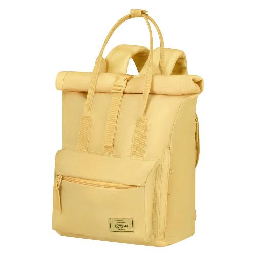 American Tourister Zaino viaggio (17Lt) espandibile URBAN GROOVE (25x20x36cm) Pastel Yellow 143779 1661