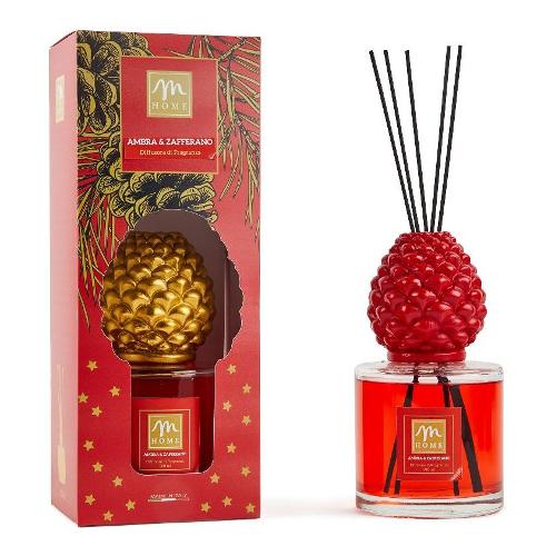Mercury Profumatore a sticks (500ml) Ambra & Zafferano Pigna CHRISTMAS 83602