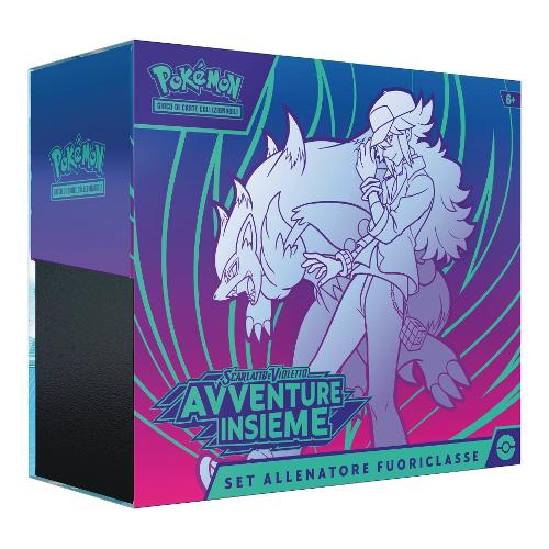 Gamevision Carte gioco Set Allenatore Fuoriclasse Scarlatto e Violetto 09  Avventure Insieme POKÉMON PK10272