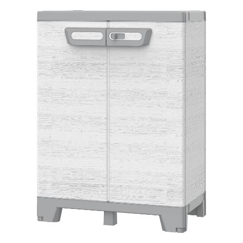 Terry CAB24 680 Armadio plastica 2 Ante battenti Sequoia (70cm) Mobile KIT