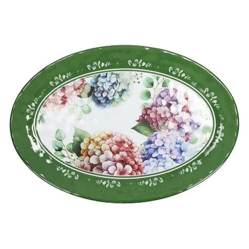Brandani Vassoio ovale Melamina (35x25cm) FLORA Multicolor 51196