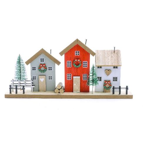 Mercury Decoro Casette in legno h.14x30 cm 64103