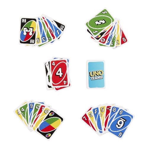 Mattel Carte gioco Teams UNO HXT58