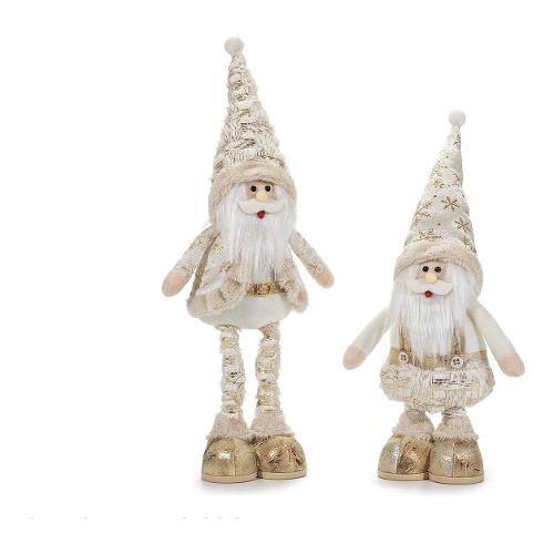 General Trade Babbo Natale estensibile bianco oro Assortito (45 cm) 442101