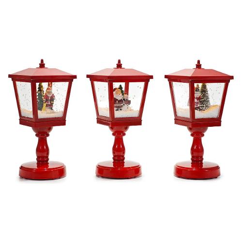 General Trade Decoro Lampione Movimento&Musica Red Assortito (31 cm) 474815