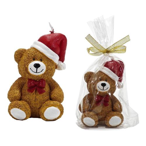 General Trade Candela Orsetto naturale (12cm) CHRISTMAS 433358
