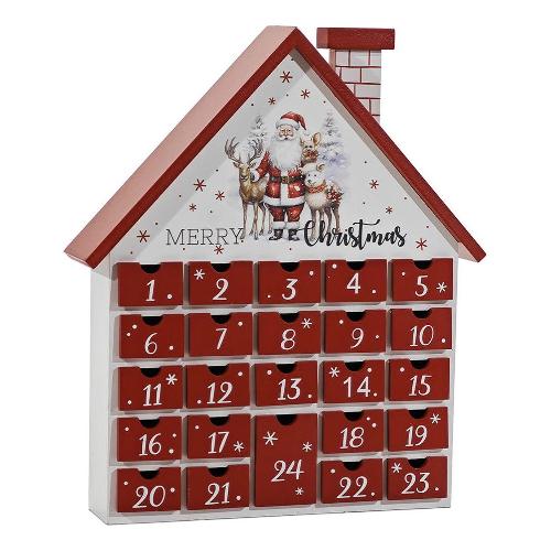 General Trade Calendario avvento Casetta Merry Christmas 380300
