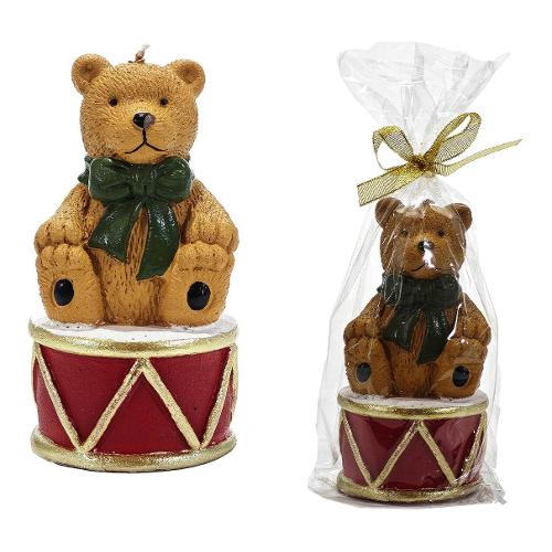 General Trade Candela Orsetto naturale (14cm) CHRISTMAS Assortito 433357